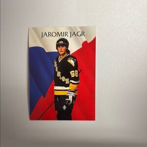 Jaromir Jagr Hockey Card 1993 proset #220 mint condition